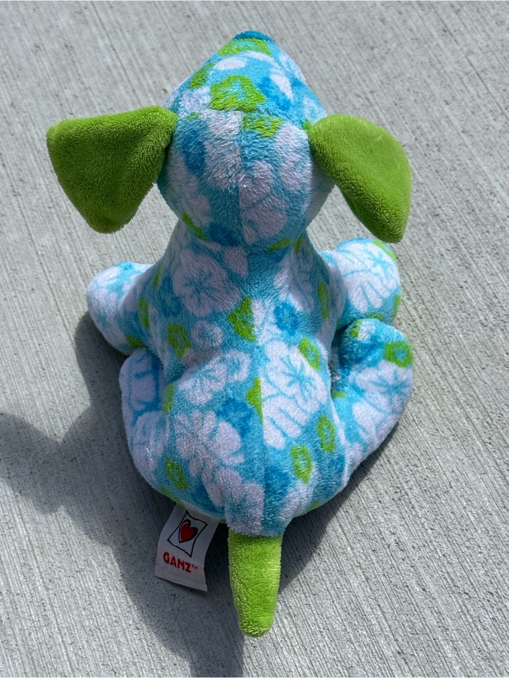 Ganz Webkinz Tropical Island Pup HM600 Plush Dog No Code - Picture 7 of 9